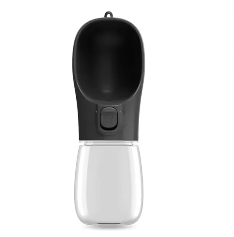 Portable Dog Water Bottle With One Touch Dispense & Lock
