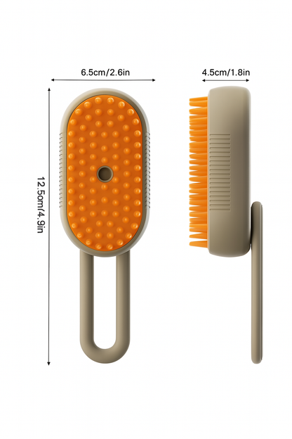 3 in 1 Dog Grooming Brush with Gentle Mist & Self Cleaning Function